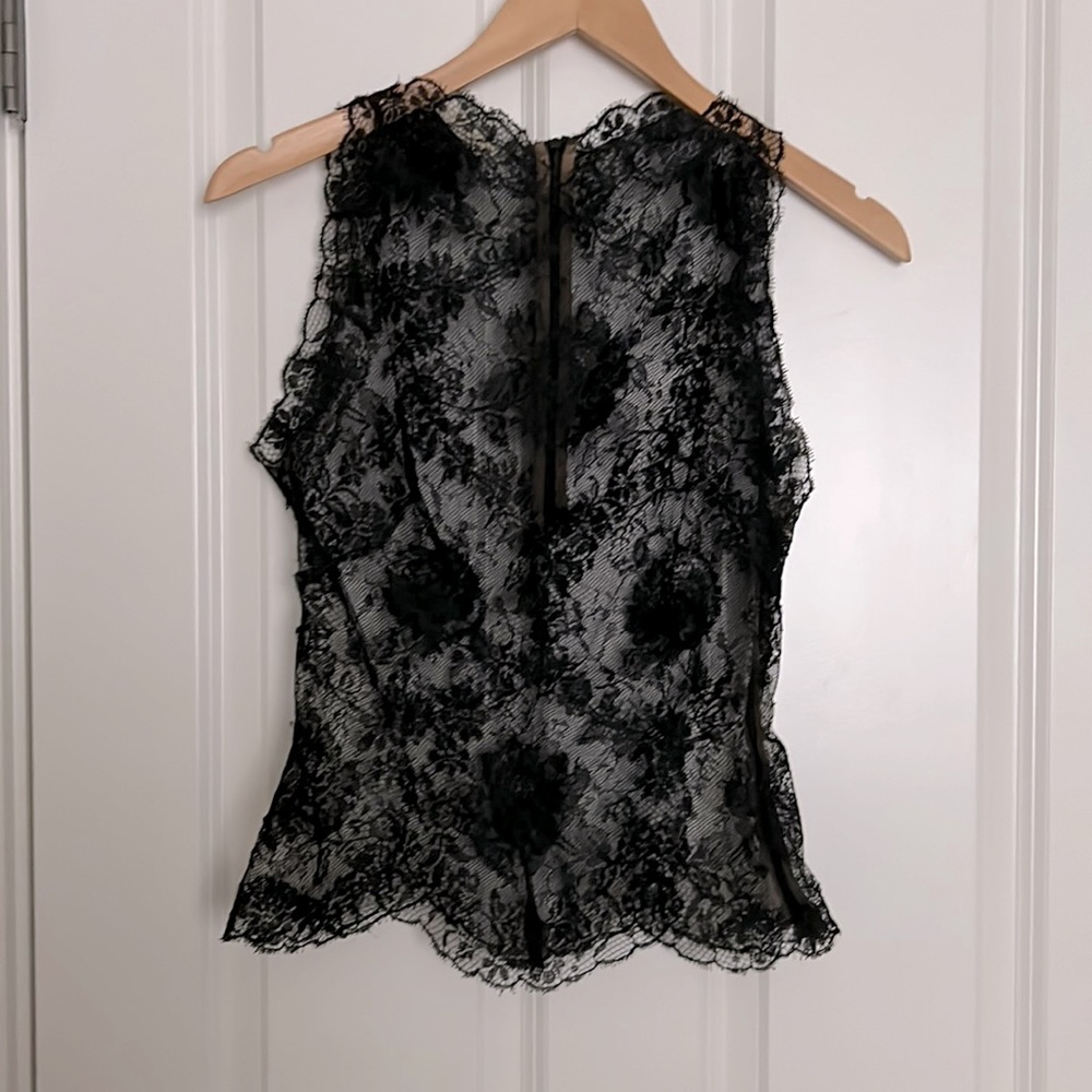 Lace Valentino shell tank